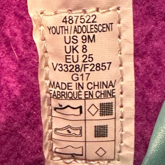 Lands End Purple Insulated Snow Boots Sz 9 Winter Boots Snow Boots - Picture 3 of 8